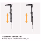 Immagine di 23 -55 ceiling mount tv bracket