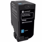 Immagine di Toner Laser LEXMARK 84C2HCE ciano 16000 copie