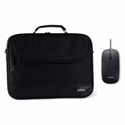 Immagine di Borsa notebook da 15.4 - 16 poliestere nero NILOX NILOX TECH - Borsa Notebook 15.6"+Mouse ottico USB