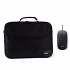 Immagine di Borsa notebook da 15.4 - 16 poliestere nero NILOX NILOX TECH - Borsa Notebook 15.6"+Mouse ottico USB