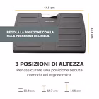 Immagine di Poggiapiedi regolabile con microban