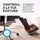 Immagine di Poggiapiedi professional