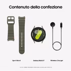 Immagine di Smartwatch 1,5" SAMSUNG GALAXY WATCH7 BT 44MM KHAKI SM-L310NZGAITV