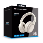 Immagine di Cuffie senza filo Bianco CONCEPTRONIC CUFFIE STEREO BLUETOOTH 5.4, Ingresso Audio 3.5mm PARRIS03C