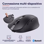 Immagine di TRUST MOUSE WIRELESS RICARICABILE MULTICONNECT BT + WL 2 24819