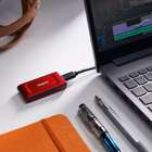 Immagine di Ssd esterni 2000GB USB 3.2 KINGSTON SSD esterno XS1000 Versione Rossa - 2000GB SXS1000R/2000G