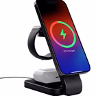 Immagine di Caricabatterie wireless/senza fili Nero USB-C TRUST CARICABATTERIA WIRELESS MAGNETICO/MAGSAFE PER IP