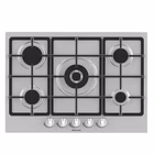 Immagine di Piano cottura gas acciaio inox grigio HISENSE GM773XF