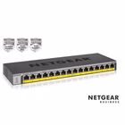 Immagine di Switch NETGEAR NETGEAR GS116PP Switch Unmanaged 16 porte Gigabit GS116PP-100EUS