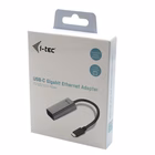Immagine di Adattatore di rete I-TEC Adattatore USB-C M a RJ45 F Ethernet C31METALGLAN