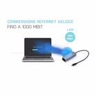 Immagine di Adattatore di rete I-TEC Adattatore USB-C M a RJ45 F Ethernet C31METALGLAN