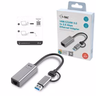 Immagine di Adattatore di rete I-TEC Adattatore universale USB-C / USB M a Etherne C31METAL25LAN