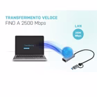 Immagine di Adattatore di rete I-TEC Adattatore universale USB-C / USB M a Etherne C31METAL25LAN