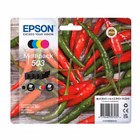 Immagine di Multipack Inkjet EPSON 503 C13T09Q64010 nero+ciano+magenta+giallo 14,5 ml
