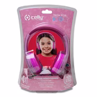 Immagine di Auricolari con filo sì 1 x jack 3,5mm Rosa CELLY KIDSBEAT - Wired Headphones TECH for KIDS KIDSBEAT