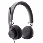Immagine di Logitech zone wired msft teams - cuffie con microfono - over ear - cablato - USB-C - grafite - certi