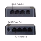 Immagine di Switch LEVEL ONE LEVELONE FEU-0812 - SWITCH 8-PORTE 10/100 FEU-0812