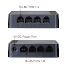 Immagine di Switch LEVEL ONE LEVELONE FEU-0812 - SWITCH 8-PORTE 10/100 FEU-0812
