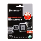 Immagine di Memory Card micro sd hc 64GB INTENSO MICRO SD HIGH CAPACITY & EXTREME CAPACITY CARD UHS 3433490
