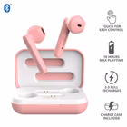 Immagine di Auricolari senza filo si bluetooth batteria interna Rosa TRUST PRIMO TOUCH AURICOLARI TRUE WIRELESS