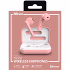 Immagine di Auricolari senza filo si bluetooth batteria interna Rosa TRUST PRIMO TOUCH AURICOLARI TRUE WIRELESS