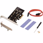 Immagine di 2-in-1 m.2 ssd pcie adapter sata