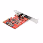 Immagine di Scheda pcie a 2 porte USB e USB-C