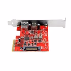 Immagine di Scheda pcie a 2 porte USB e USB-C