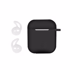Immagine di Cover silicone nero CELLY AIRCASE - AIRPODS 1st Gen. / 2nd Gen. Case FEELIN AIRCASEBK