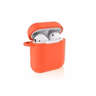 Immagine di Cover silicone arancione CELLY AIRCASE - AIRPODS 1st Gen. / 2nd Gen. Case SHOCK AIRCASEOR