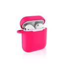 Immagine di Cover silicone fucsia CELLY AIRCASE - AIRPODS 1st Gen. / 2nd Gen. Case SHOCK AIRCASEFX