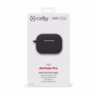 Immagine di Cover silicone nero CELLY AIRCASE - AIRPODS PRO Case FEELING AIRCASE3BK