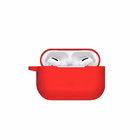 Immagine di Cover silicone rosso CELLY AIRCASE - AIRPODS PRO Case FEELING AIRCASE3RD