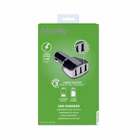 Immagine di Caricabatterie nero CELLY CC3USBTURBO - 22W 3 USB Car Charger CC3USBTURBOBK