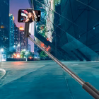 Immagine di Asta selfie nero CELLY CLICKFLASHPOD - Bluetooth Selfie Stick up to 6.5" CLICKFLASHPODBK