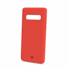 Immagine di Cover silicone rosso CELLY FEELING - Samsung Galaxy S10 FEELING890RD