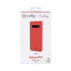 Immagine di Cover silicone rosso CELLY FEELING - Samsung Galaxy S10 FEELING890RD