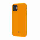 Immagine di Cover silicone giallo CELLY LEAF - Apple iPhone 11 LEAF1001YL