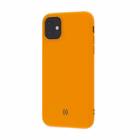 Immagine di Cover silicone giallo CELLY LEAF - Apple iPhone 11 LEAF1001YL