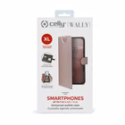Immagine di Cover similpelle rosa CELLY WALLY ONE - Universal Case Display Size 4.5"-5.0" WALLYONEXLPK