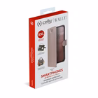 Immagine di Cover similpelle rosa CELLY WALLY ONE - Universal Case Display Size 5.0"-5.5" WALLYONEXXLPK
