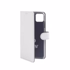 Immagine di Cover similpelle bianco CELLY WALLY - Apple iPhone 11 WALLY1001WH
