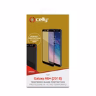 Immagine di Proteggi schermo 3d glass vetro temperato CELLY 3DGLASS - Samsung Galaxy A6+ 2018 3DGLASS738BK