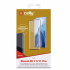 Immagine di Proteggi schermo 3d glass vetro temperato CELLY 3DGLASS - Xiaomi MI 11/ MI 11 Pro 3DGLASS952BK