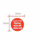 Immagine di Cover vetro temperato CELLY FULLGLASS - Samsung Galaxy A02s/ A22 5G/ M32 5G FULLGLASS948BK