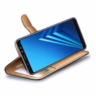 Immagine di Cover similpelle nero CELLY WALLY - Samsung Galaxy A8+ 2018 WALLY707