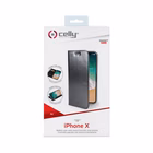 Immagine di Cover similpelle nero CELLY AIR - Apple iPhone Xs/ iPhone X AIR900BK