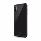 Immagine di Cover alluminio + vetro temperato nero CELLY ATTRACTION - Apple iPhone Xs/ iPhone X ATTRACTION900BK