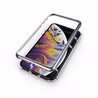 Immagine di Cover alluminio + vetro temperato argento CELLY ATTRACTION - Apple iPhone XS Max ATTRACTION999SV