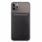 Immagine di Cover similpelle nero CELLY CARDD - Universal Magnetic Card Holder CARDDBK